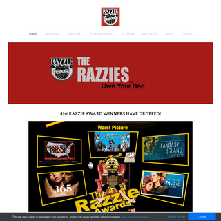 A complete backup of https://razzies.com