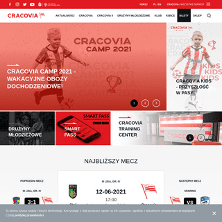 A complete backup of https://cracovia.pl