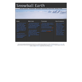 A complete backup of https://snowballearth.org