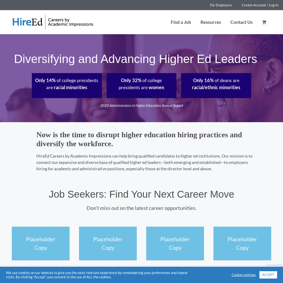 HireEd â€“ Diversifying and Advancing Higher Ed Leaders