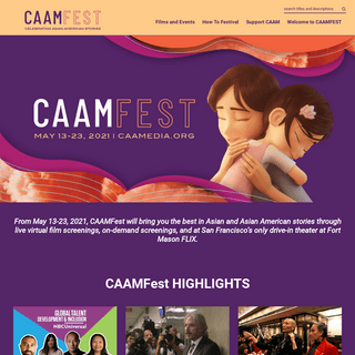 A complete backup of https://caamfest.com