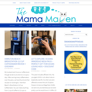 A complete backup of https://themamamaven.com