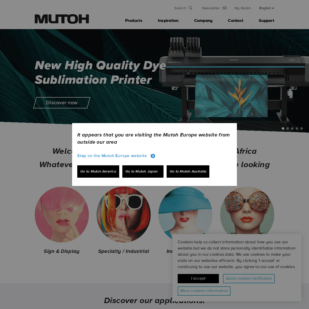 A complete backup of https://mutoh.eu