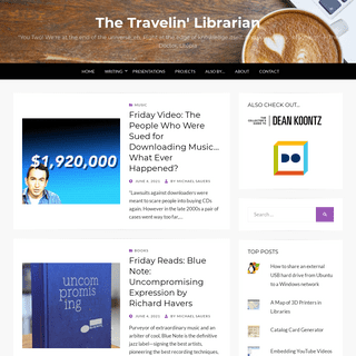 A complete backup of https://travelinlibrarian.info