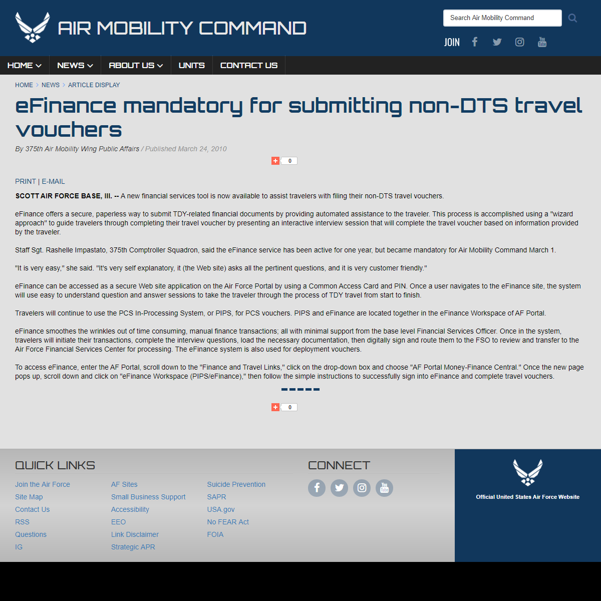 A complete backup of https://www.amc.af.mil/News/Article-Display/Article/146557/efinance-mandatory-for-submitting-non-dts-travel