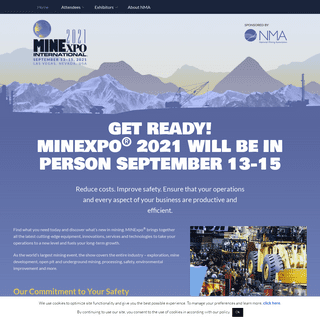 A complete backup of https://minexpo.com