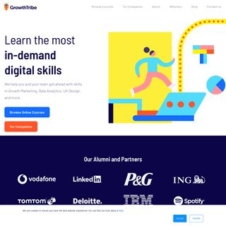 Growth Tribe - Digital Courses & Corporate Training