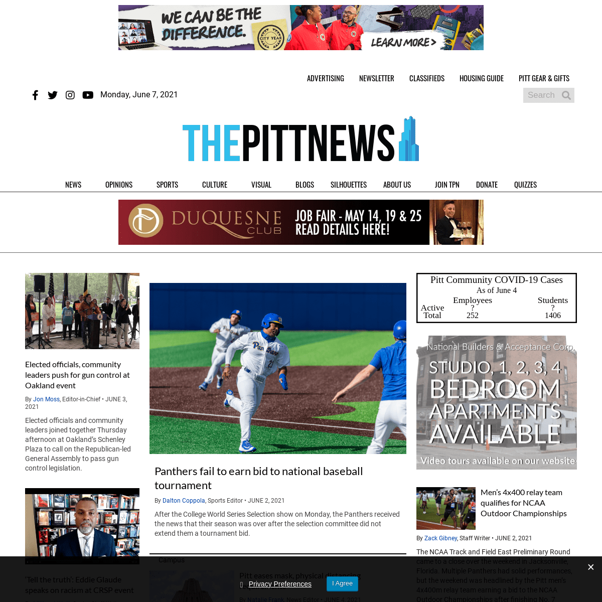 A complete backup of https://pittnews.com
