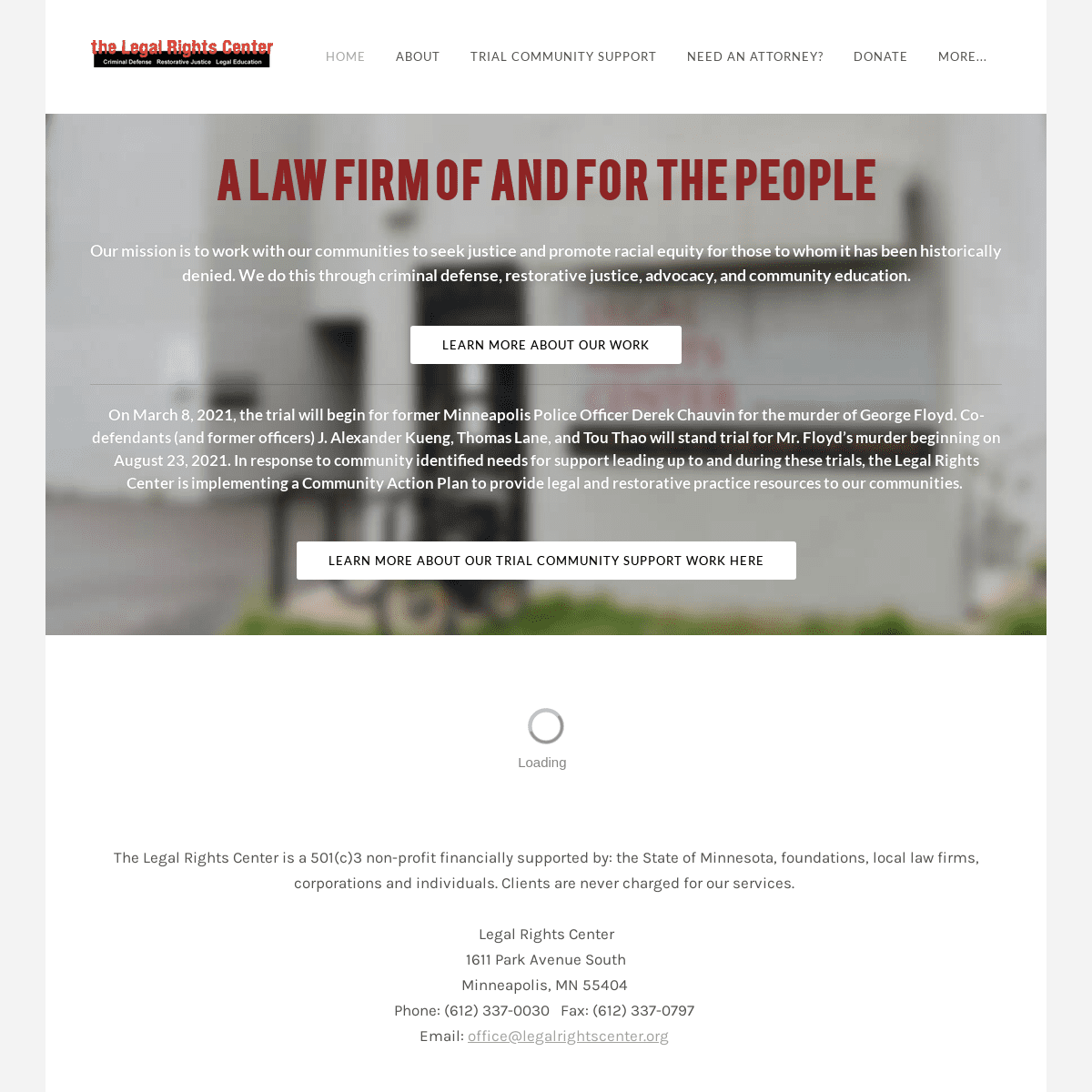 A complete backup of https://legalrightscenter.org