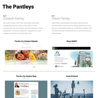 The Pantleys â€“ Robert and Elizabeth Pantley