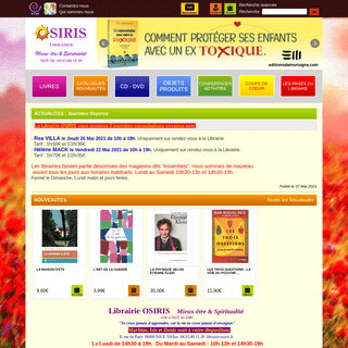 A complete backup of https://librairie-osiris.fr