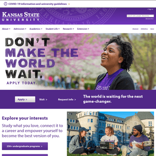 A complete backup of https://k-state.edu