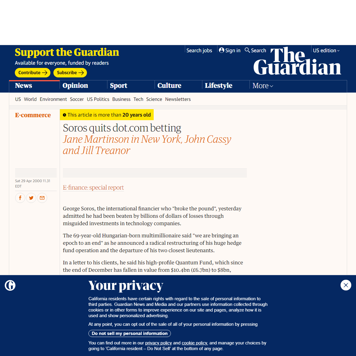 A complete backup of https://www.theguardian.com/technology/2000/apr/29/efinance.business