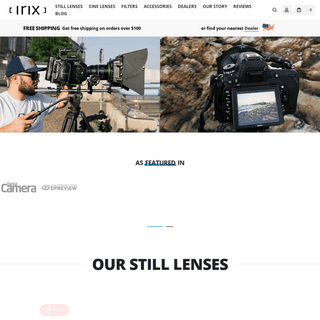 Irix Lens USA - Official Distributor of Irix Lens in the US