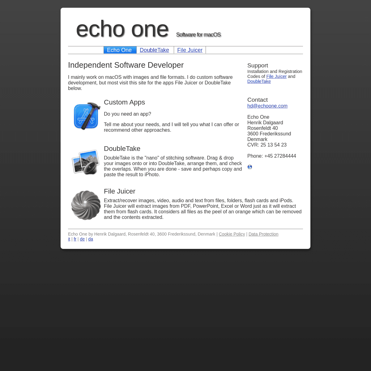 A complete backup of https://echoone.com