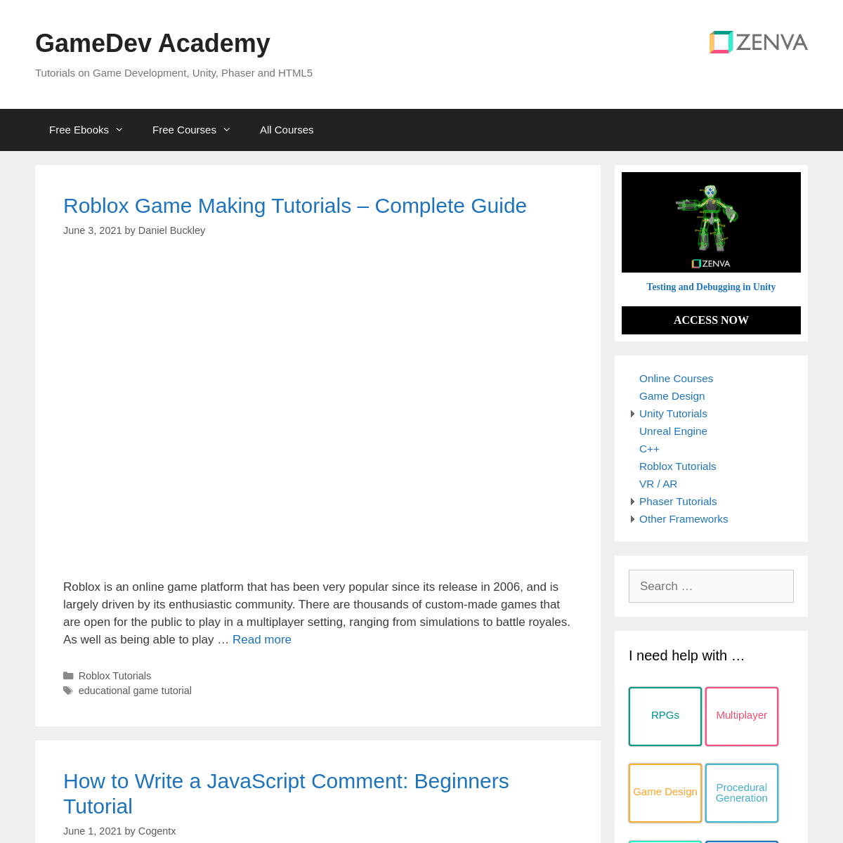 A complete backup of https://gamedevacademy.org