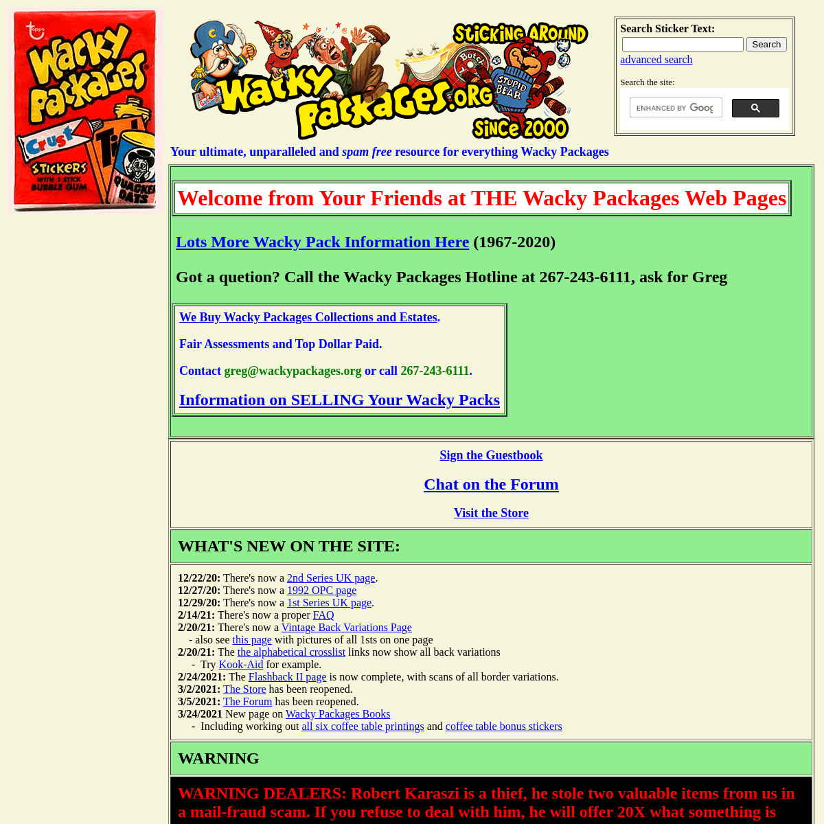A complete backup of https://wackypackages.org