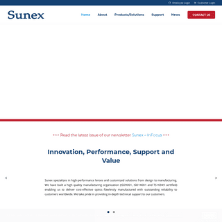 A complete backup of https://sunex.com
