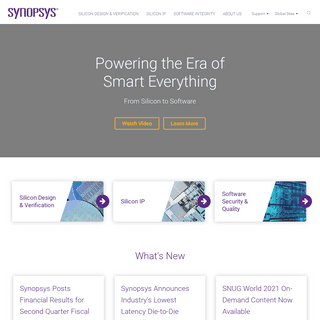 A complete backup of https://synopsys.com