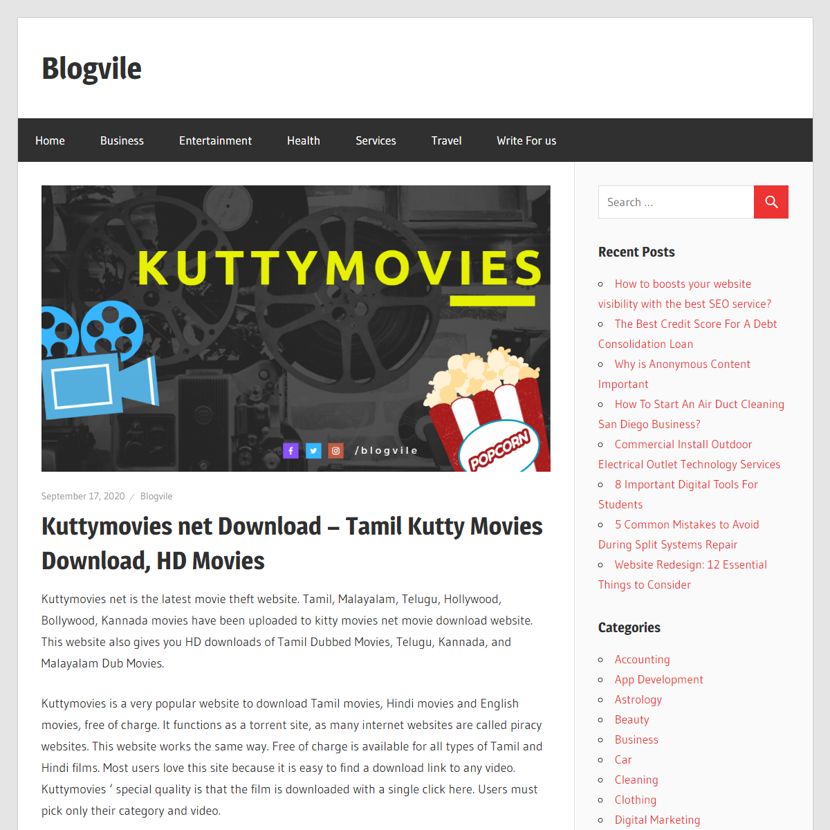 A complete backup of https://www.blogvile.com/kuttymovies-net-download/