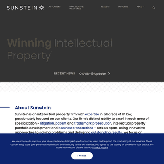 A complete backup of https://sunsteinlaw.com
