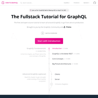 How to GraphQL - The Fullstack Tutorial for GraphQL