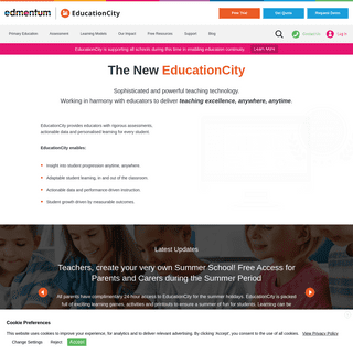 Our New EducationCity - Personalised & Distance Learning - EducationCity