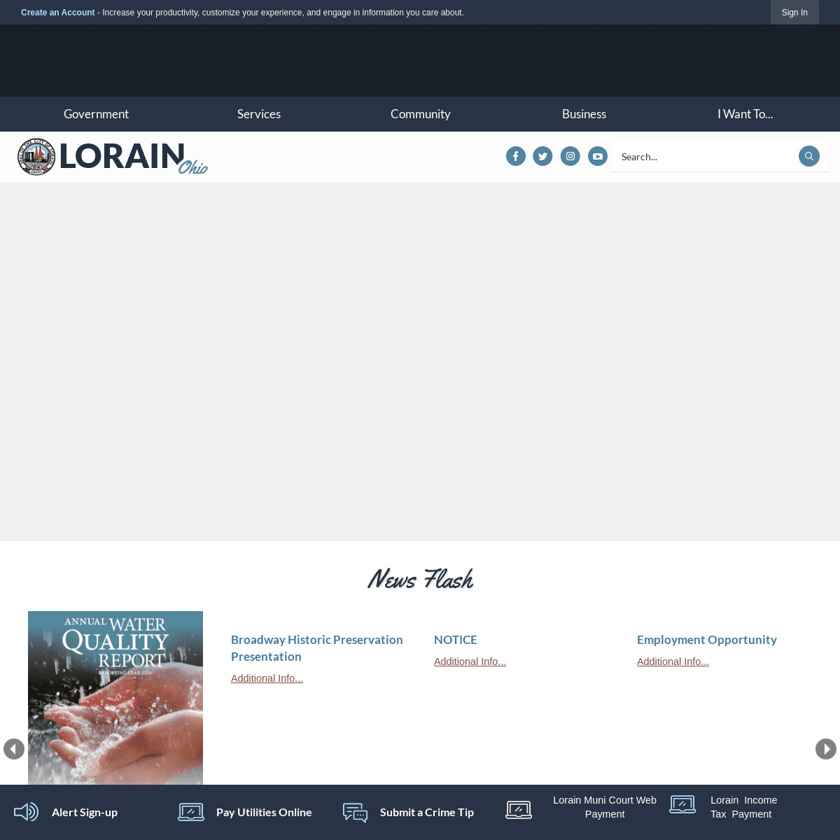 A complete backup of https://cityoflorain.org