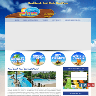 A complete backup of https://thebeachwaterpark.com