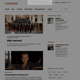 A complete backup of https://concerti.de