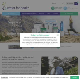 A complete backup of https://water-for-health.co.uk