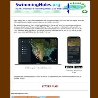 A complete backup of https://swimmingholes.org