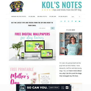 Kol`s Notes - A DIY Dog Blog
