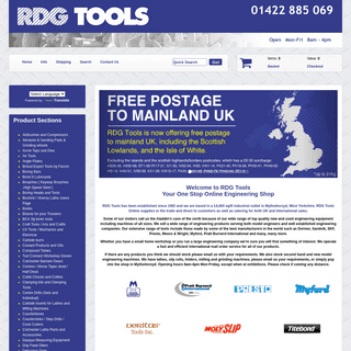 A complete backup of https://rdgtools.co.uk