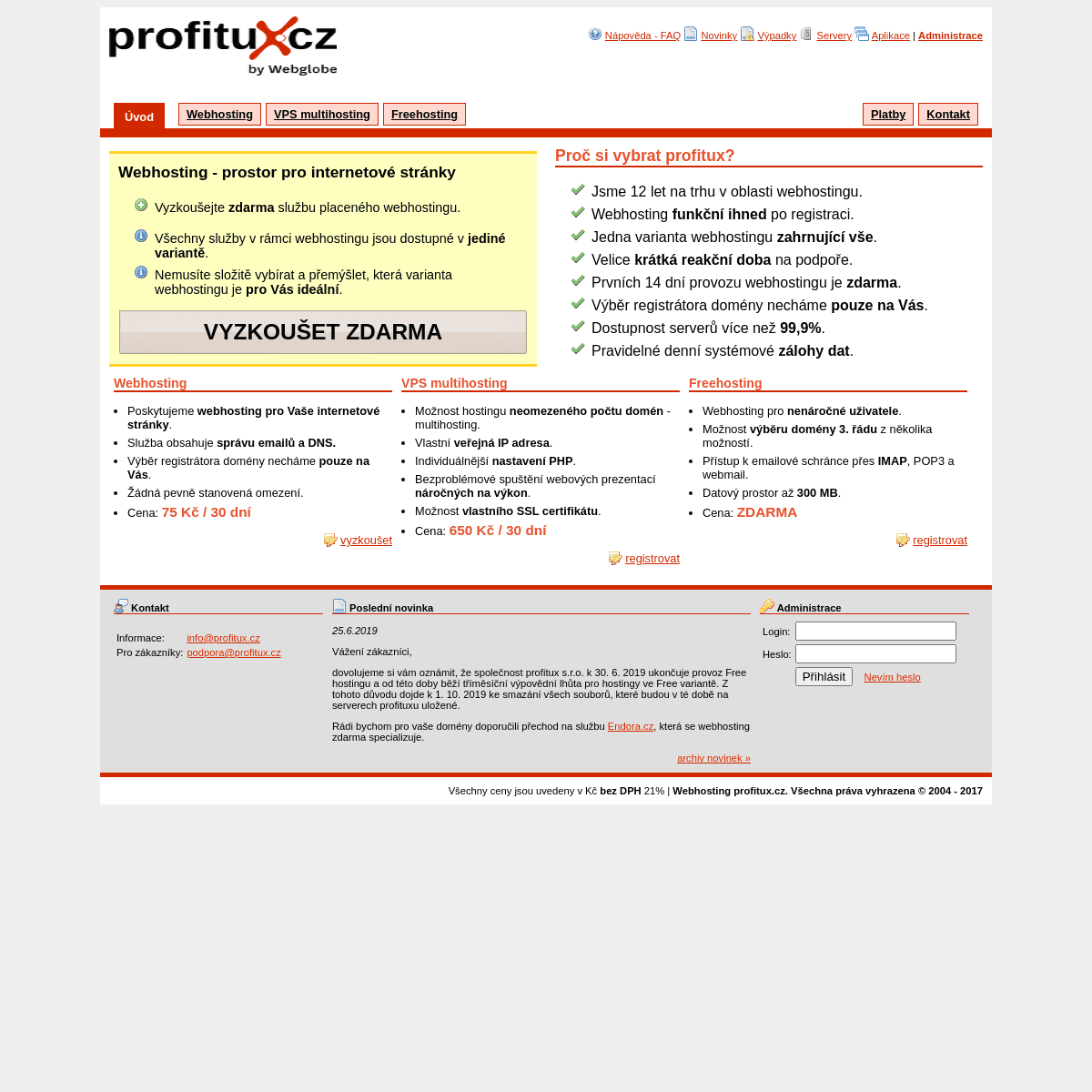 A complete backup of https://profitux.cz