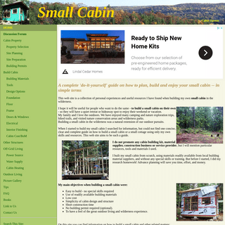 A complete backup of https://small-cabin.com