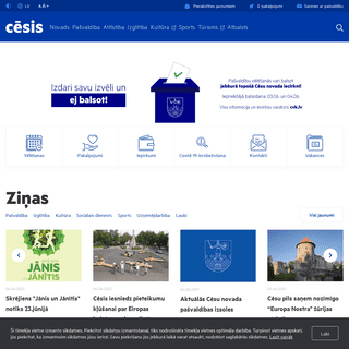 A complete backup of https://cesis.lv