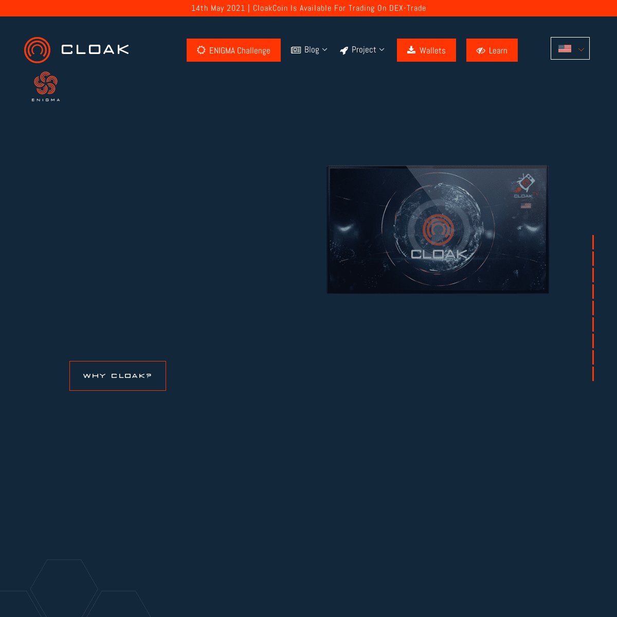 A complete backup of https://cloakcoin.com
