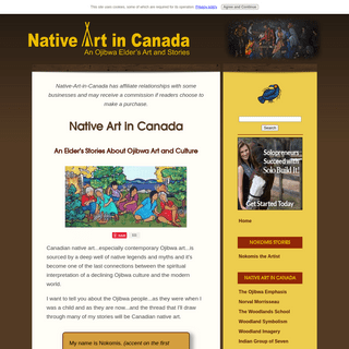 A complete backup of https://native-art-in-canada.com