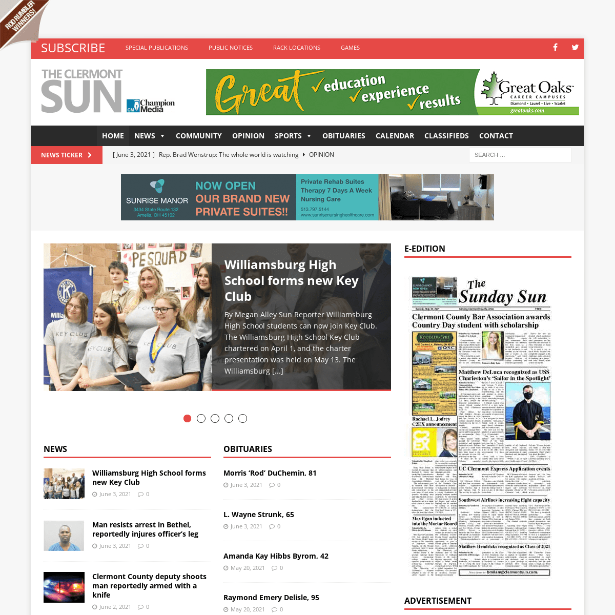 A complete backup of https://clermontsun.com