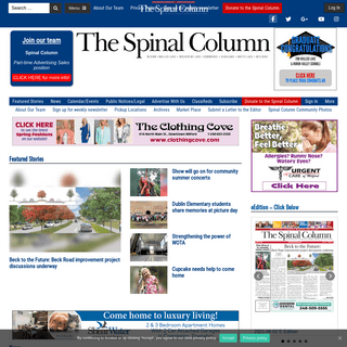 A complete backup of https://spinalcolumnonline.com