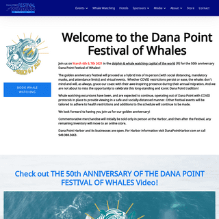 Dana Point Festival of Whales - Events and Information