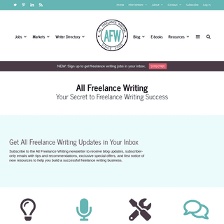 All Freelance Writing - Your Secret to Freelance Writing Success