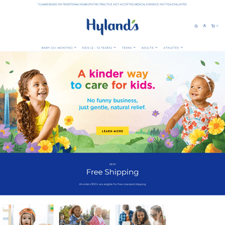 Shop Hyland`s Products â€“ Hyland`s, Inc.