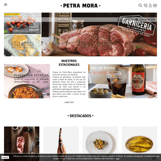 Tienda gourmet online - Petra Mora