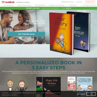 Personalized Gift Book That Says Why You Love Someone - LoveBook Online