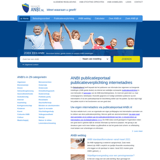 ANBI publicatieportaal publicatieverplichting internetadres - ANBI.nl