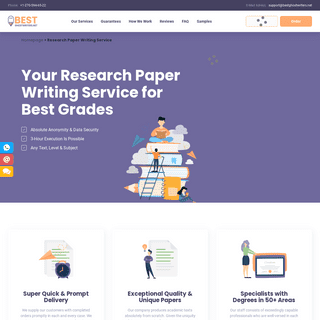 Professional Writing a Research Paper Service