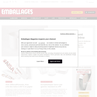 A complete backup of https://emballagesmagazine.com