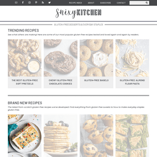 Gluten-Free Desserts & Everyday Staples - Snixy Kitchen